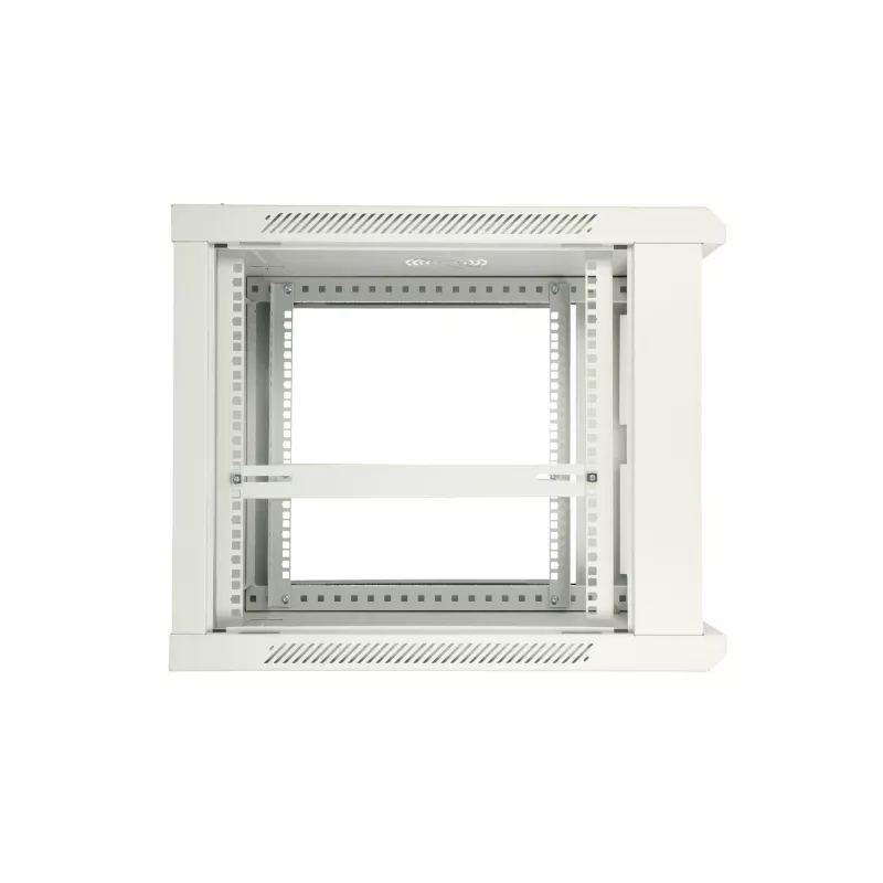 Extralink Rackmount skriňa 12U 600x450 ASP sivá nástenná, kovové dvere