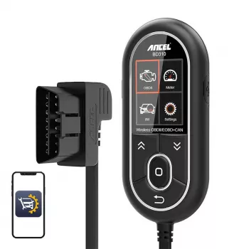 Diagnostický skener Ancel BD310 OBD2 Bluetooth – čítačka chýb vozidla a nástroj pre live dáta
