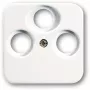 BUSCH JAEGER 1743-03-214 - biela - plast - lesklá - Busch-Jaeger - SAT + TV + rádio - 1 ks