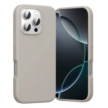 Ochranné puzdro kompatibilné s MagSafe Vention KUHM0-30 pre iPhone 16 Pro, sivé