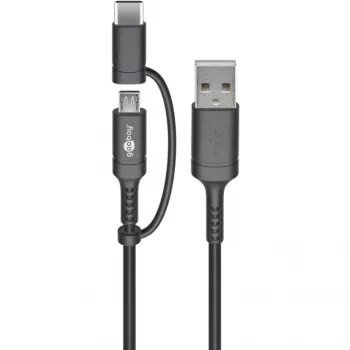 USB kábel Goobay 71892 čierny
