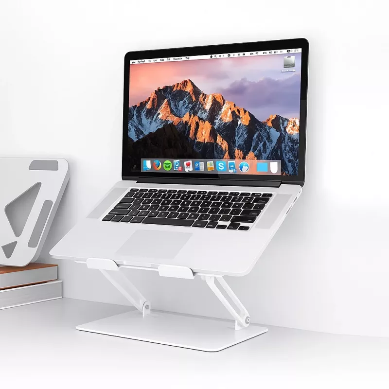 MEDIA-TECH stojan na notebook – stojan na notebook MT2661W (biela)