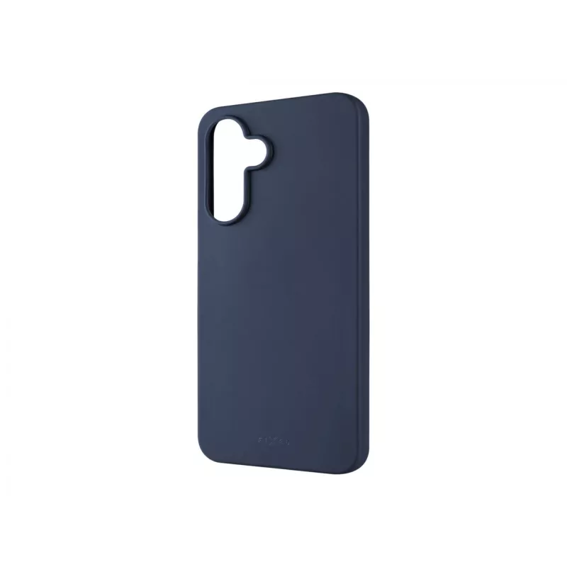 Zadný kryt na mobil FIXED pre Samsung Galaxy A17 4G/5G — guma modrý, ochranné zadné puzdro
