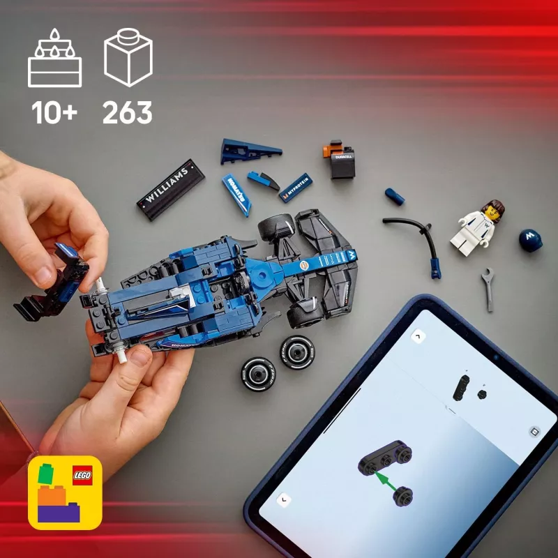 LEGO SPEED CHAMPIONS 77249 Williams Racing FW46 F1 pretekárske auto