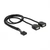 Interný a externý USB adaptér - USB (W) - na