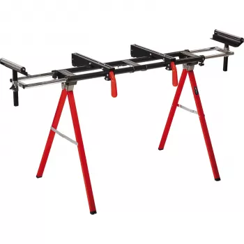 Einhell MSS 1608 stojan na pokosové píly 4 nohy čierna červená maximálna nosnosť 80 kg