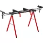 Einhell MSS 1608 stojan na pokosové píly 4 nohy čierny červený maximálna nosnosť 80 kg