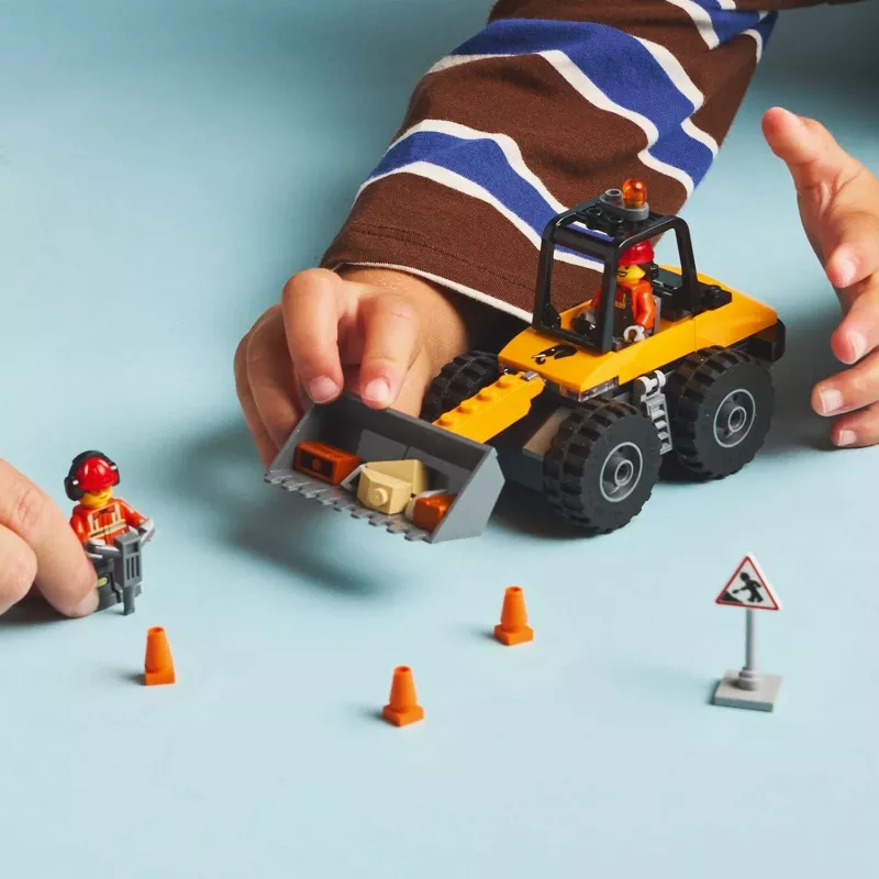 LEGO City 60450 Žltý kolesový nakladač