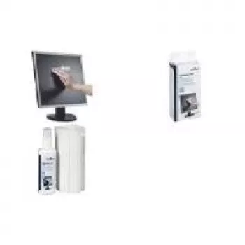 Sada na čistenie zariadení s mokrými/suchými utierkami a tekutinou Durable SCREENCLEAN Set