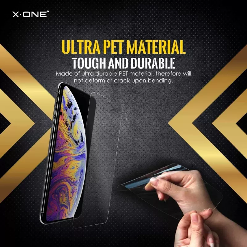 Puzdro Shock Eliminator X-ONE pre iPhone 7 — čierna, odolné ľahké ochranné puzdro