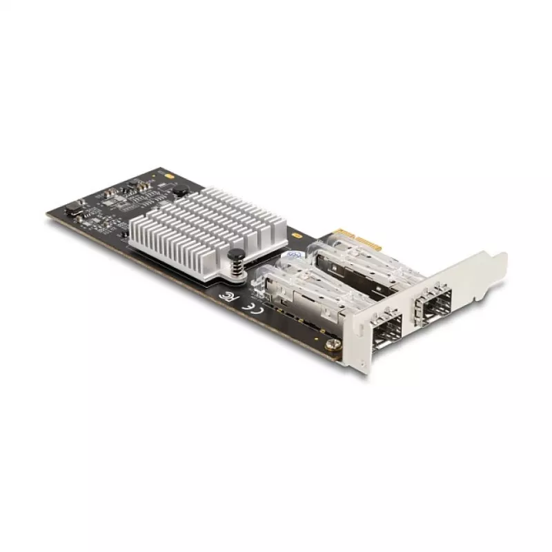 DeLOCK 88336 PCI Express x1 sieťová karta, 2 x SFP Gigabit LAN