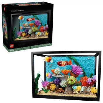 LEGO ICONS 10366 Tropické akvárium