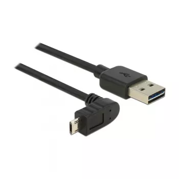 USB kábel DeLOCK 83849 USB 2.0 0,5 m USB A Micro-USB B čierny