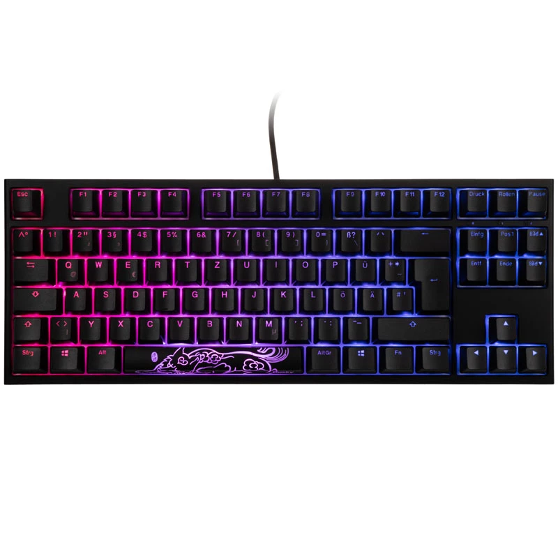 Ducky One 2 RGB TKL klávesnica herná USB nemecká čierna