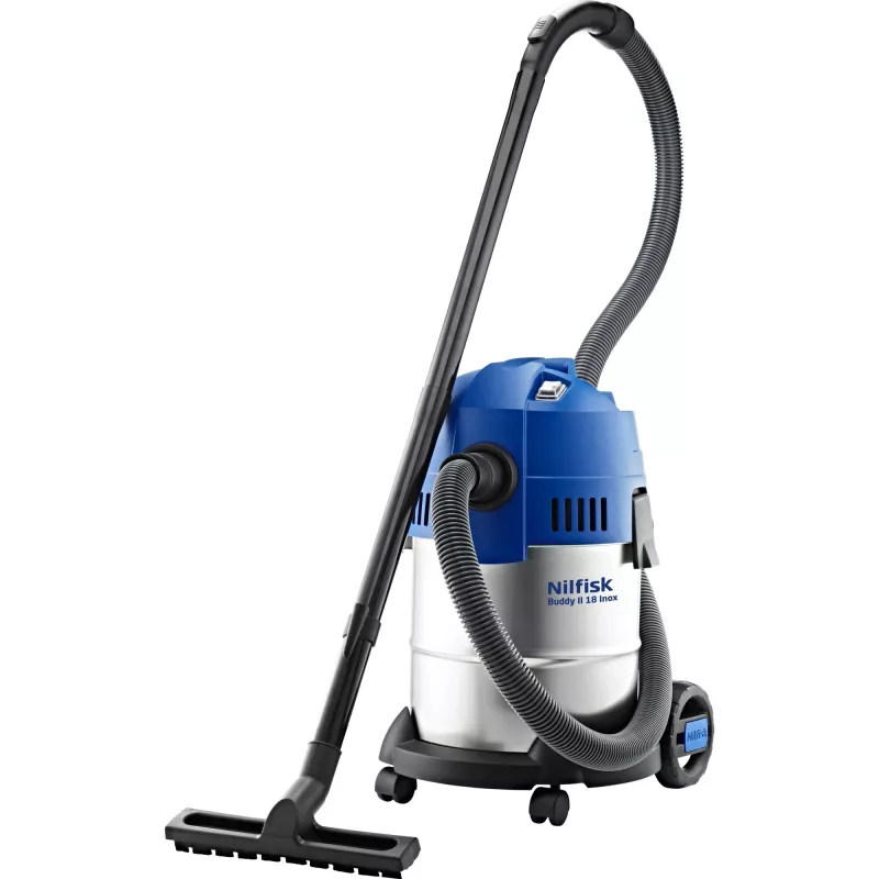 Nilfisk Buddy II 18 nerezová čierna, nerez 18 L 1200 W