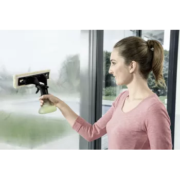 Príslušenstvo k čističu okien Karcher 2.633-129.0 — 250 ml rozprašovacia fľaša, kompatibilné s WV 2 Plus, WV 2 Premium, WV 5 Premium