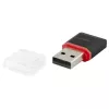 Esperanza EA134K čítačka kariet čierna, strieborná, transparentná USB 2.0