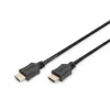 Assmann HDMI High Speed prepojovací kábel, typ A konektor samec/samec, 10,0 m, s Ethernet, predtým HDMI 1.4, UL, čierny, pozlátený (AK-330107-100-S)