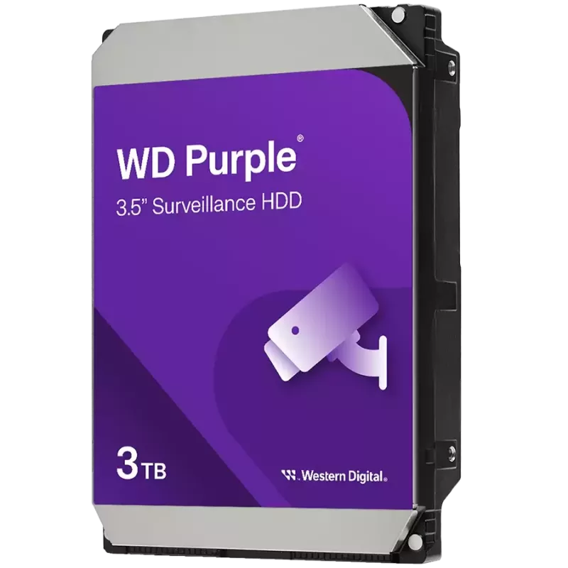 Interný pevný disk Western Digital Purple WD34PURZ 3 TB 3,5 palca 5400 ot/min 128 MB Serial ATA III