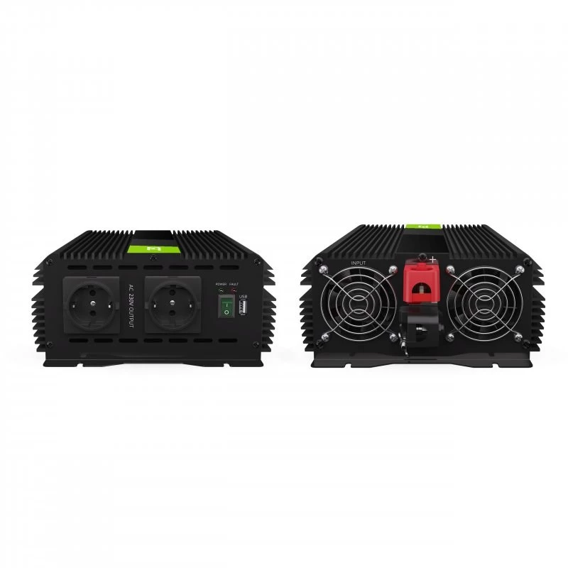 Green Cell menič napätia INVGC12 Auto 3000 W čierna