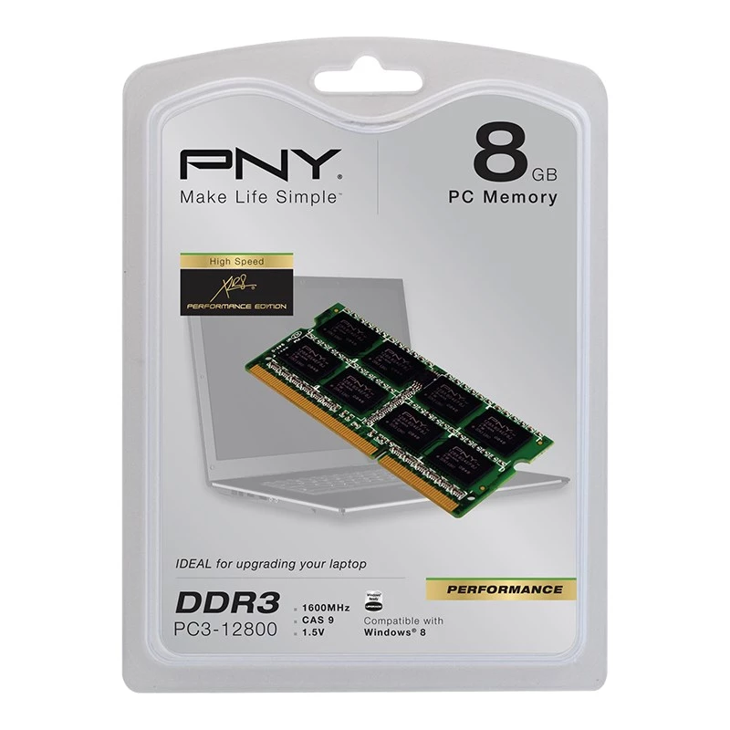 Pamäťový modul PNY DDR3 8GB 1600MHz 1 x 8GB