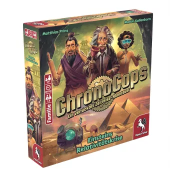 ChronoCops - Einsteins Relativity Crisis, spoločenská hra