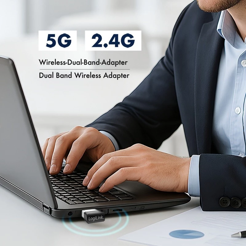Bezdrôtový USB WLAN adaptér, 11ac, 650 Mbit