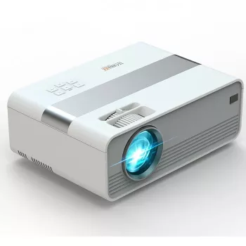 Technaxx TX-127 Standard Throw projektor 2000 ANSI lumen LCD 1080p (1920x1080) strieborná biela