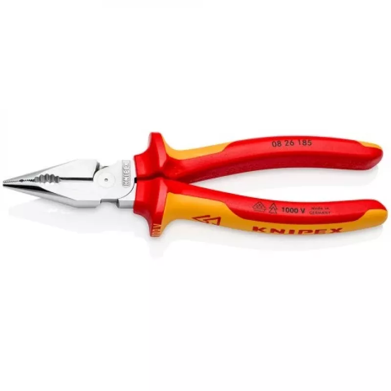 Knipex 08 26 185 kombinované kliešte so špicatými čeľusťami