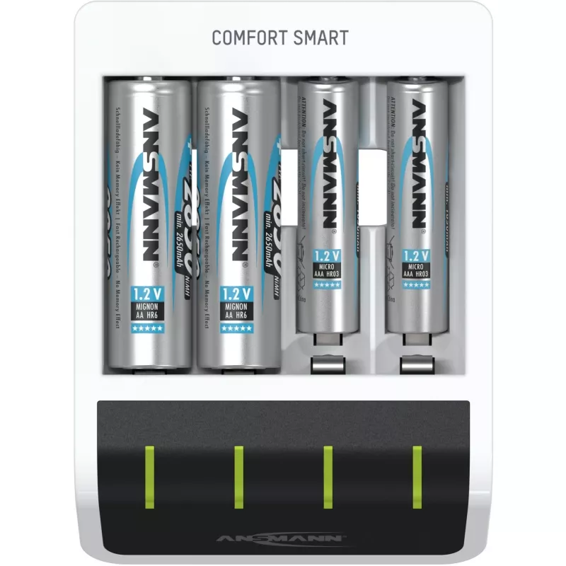 Nabíjačka batérií Ansmann Comfort Smart domáca batéria USB