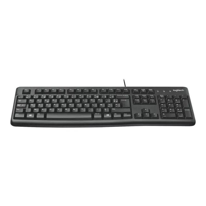 K120 káblová klávesnica, káblová, USB, QWERTZ, čierna