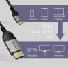 Kábel USB-C na HDMI QOLTEC 50438 — 2 m, 4K 60 Hz