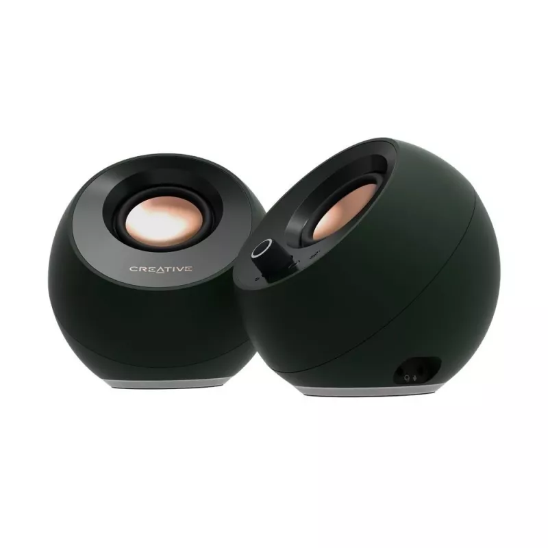 Creative Labs Creative Pebble Pro - reproduktory - pre PC - 2.0-kanálové - bezdrôtové - Bluetooth - USB - 30 Watt (celkovo) (51MF1710AA000)