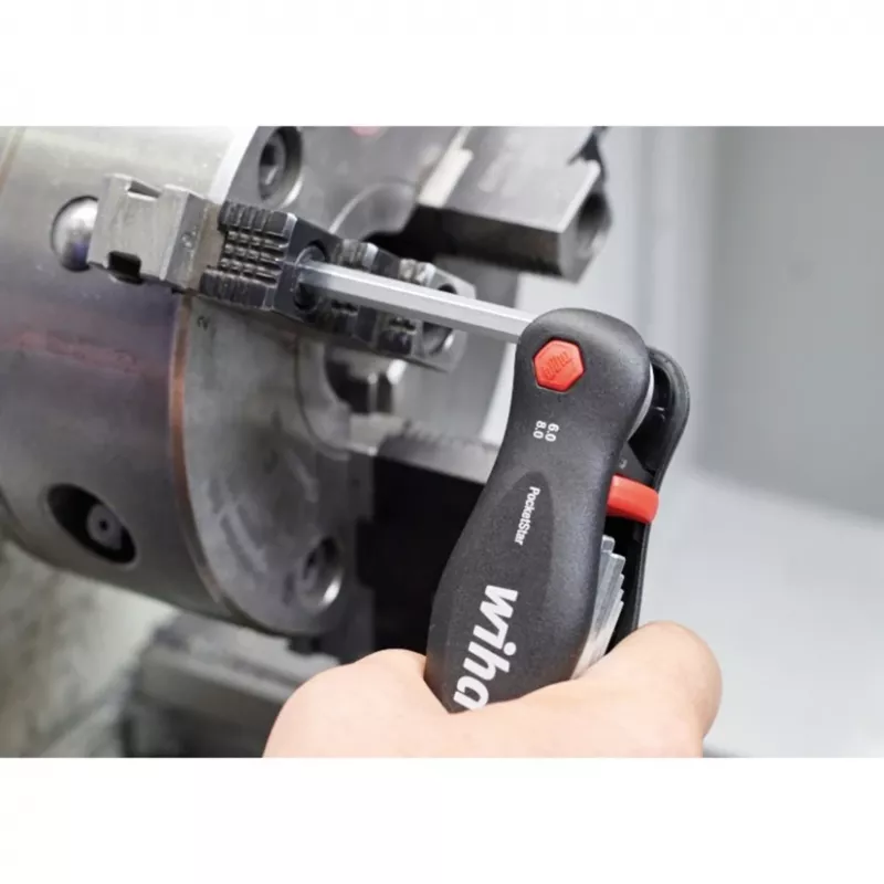 Vreckový skrutkovač Wiha PocketStar Multibit skrutkovač, dĺžka 120 mm, model 23047