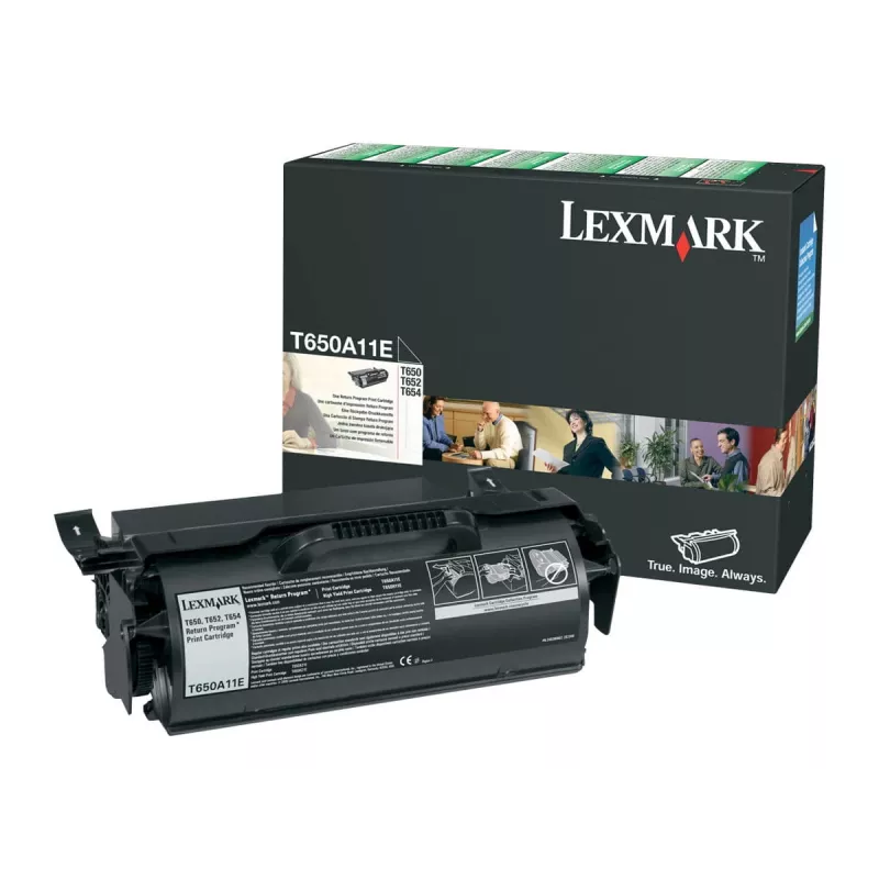 Lexmark T650A11E tonerová kazeta, čierna, 7000 strán