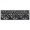 360mm ARGB PWM sada radiátorových ventilátorov Jonsbo ZA-360 (čierna)