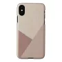 Puzdro na smartphone man and wood pre iPhone X/XS — tulipán čierna