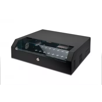 Nástenný montážny rack Digitus DN-19 04U-PB-B