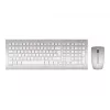 CHERRY DW 8000 klávesnica myš v cene Office RF bezdrôtová QWERTZ nemecká strieborná, biela