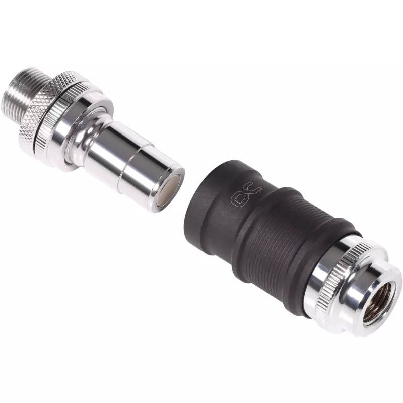 Alphacool Quick Disconnect sada BLH1A IG-IG s Schott pripojením – pár rýchlospojok pre G½/G1/4 pripojenia