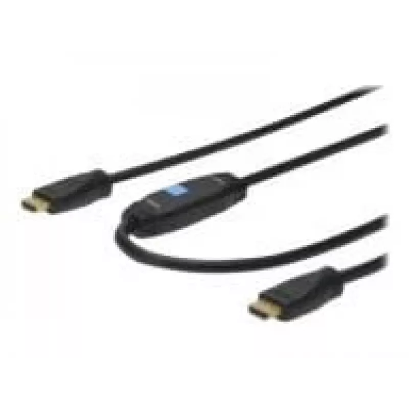 Digitus HDMI High Speed prepojovací kábel s Ethernetom a zosilňovačom signálu