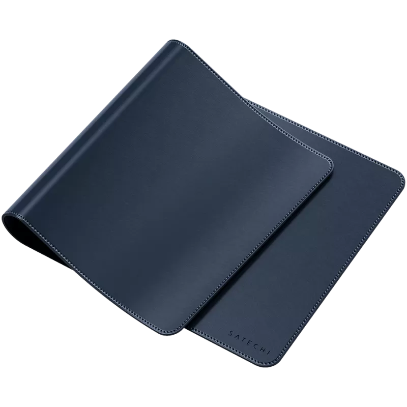 Satechi Desk Mat - vegánska kožená podložka na stôl (modrá)