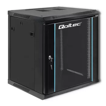 19 palcová racková skriňa QOLTEC 54467, 12U, 600x635x600 mm
