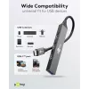 Goobay Slim 4-portový USB hub, USB-C™ na USB-A, USB 3.2 (74457)