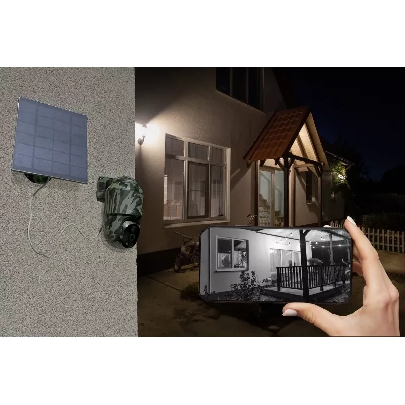 Technaxx 4G PT Dome TX-290 so solárnym panelom