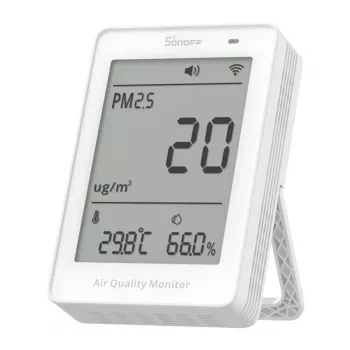 Miernik kvality vzduchu WiFi LCD Sonoff AirGuard PM2.5 SAWF-07P