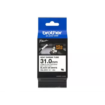 Tlačová páska Brother HSe-261E čierna 3,1 cm x 1,5 m