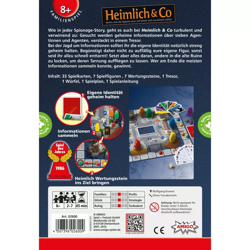 Heimlich & Co., stolová hra