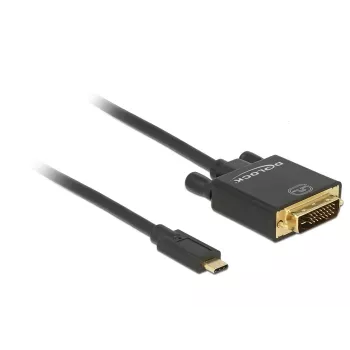 USB-C na DVI adaptér DeLOCK 1m 85320