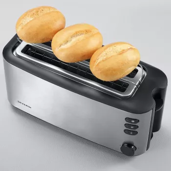 Severin toaster 4 plátky nehrdzavejúca oceľ AT 2509 (AT2509)